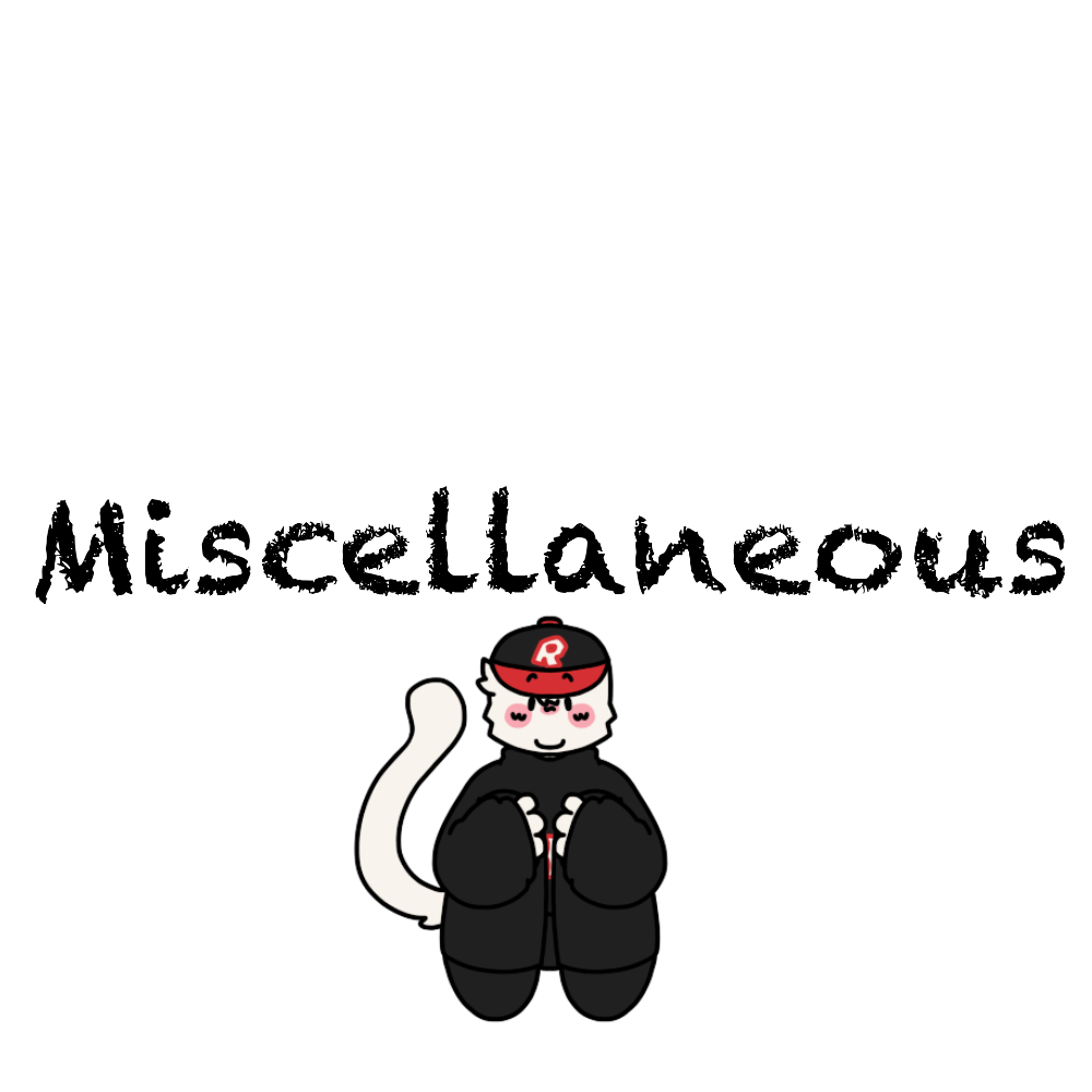 The button reads “Miscellaneous” with a Roblox guest under it.